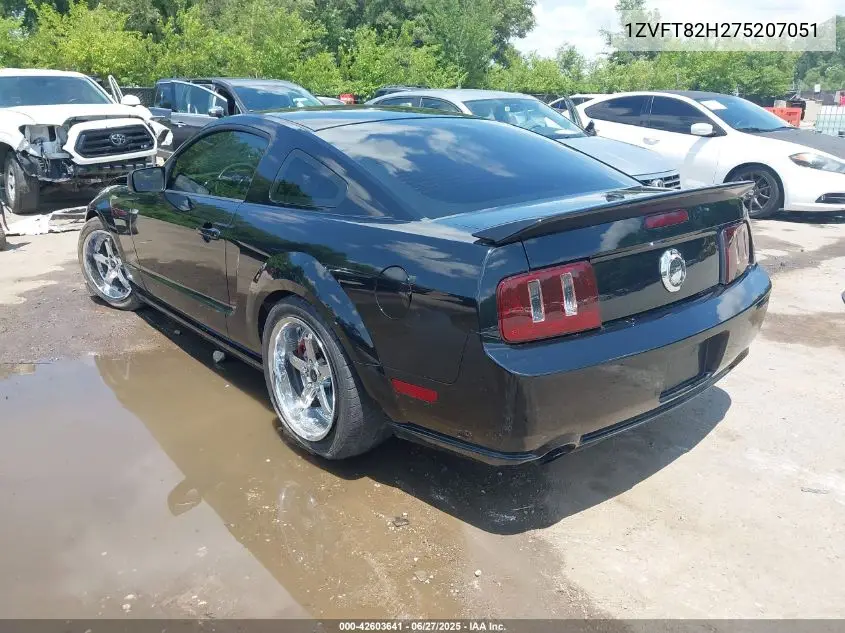 2007 Ford Mustang Gt Deluxe/Gt Premium VIN: 1ZVFT82H275207051 Lot: 42603641