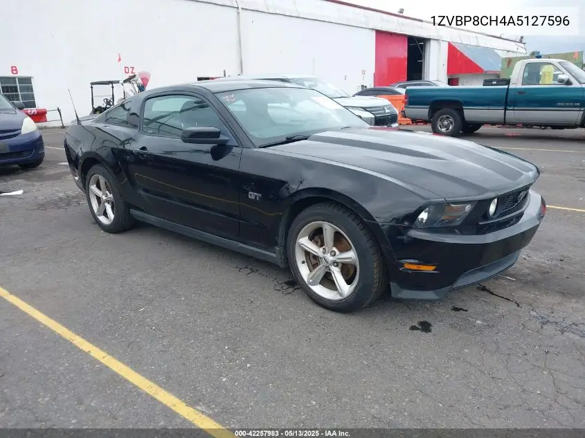 2010 Ford Mustang Gt/Gt Premium VIN: 1ZVBP8CH4A5127596 Lot: 42257983