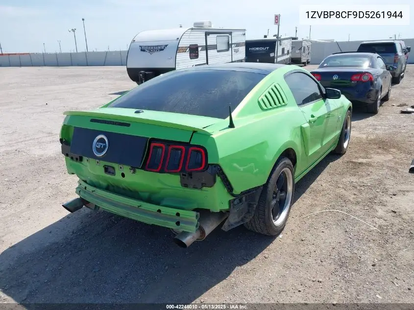2013 Ford Mustang Gt Premium VIN: 1ZVBP8CF9D5261944 Lot: 42248010