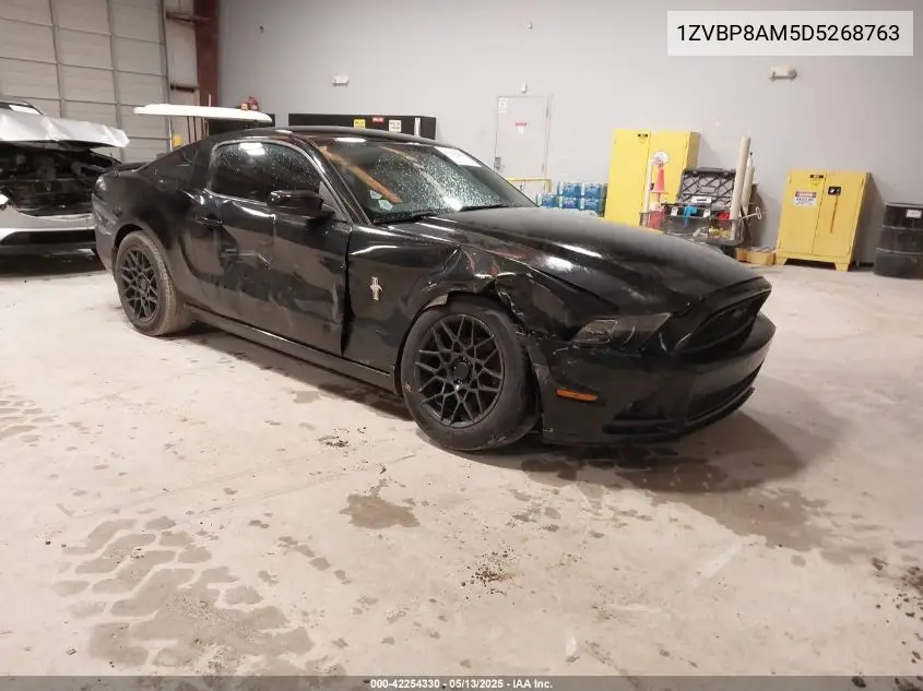 2013 Ford Mustang V6 Premium VIN: 1ZVBP8AM5D5268763 Lot: 42254330