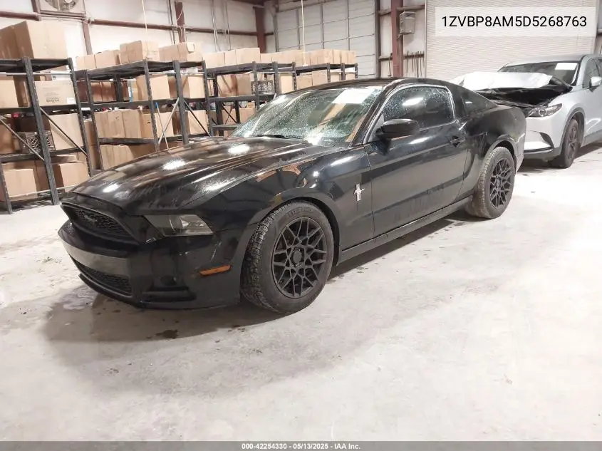 2013 Ford Mustang V6 Premium VIN: 1ZVBP8AM5D5268763 Lot: 42254330