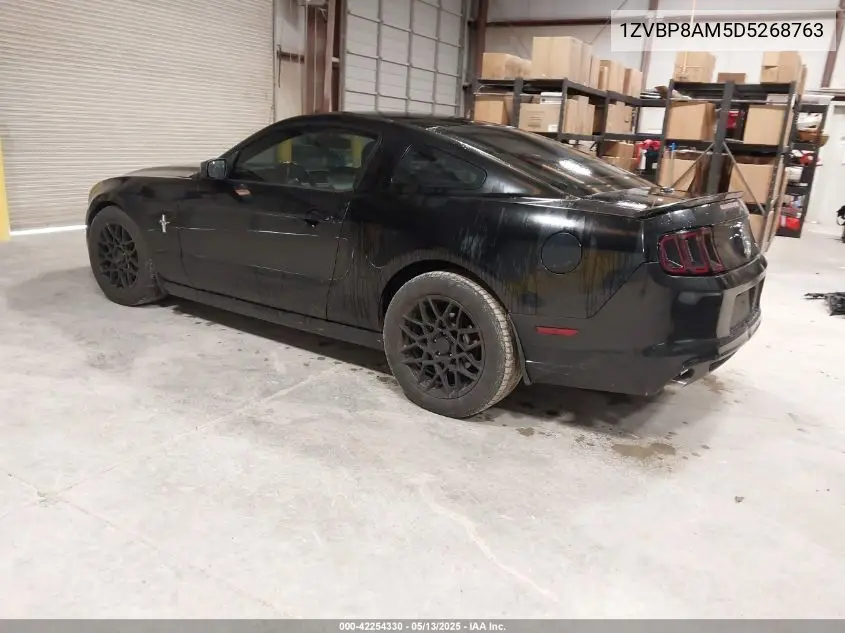 2013 Ford Mustang V6 Premium VIN: 1ZVBP8AM5D5268763 Lot: 42254330