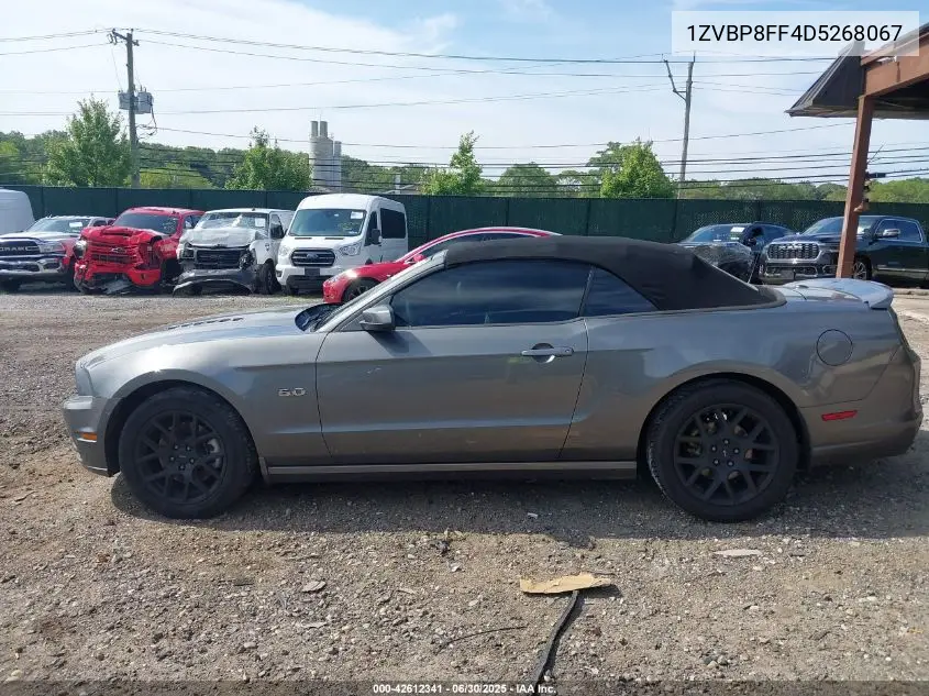 2013 Ford Mustang Gt Premium VIN: 1ZVBP8FF4D5268067 Lot: 42612341