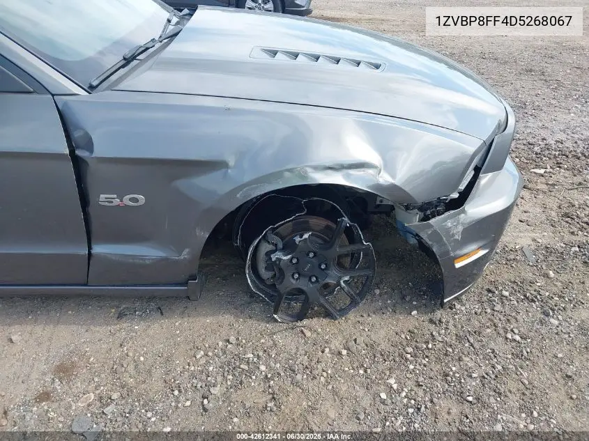 2013 Ford Mustang Gt Premium VIN: 1ZVBP8FF4D5268067 Lot: 42612341