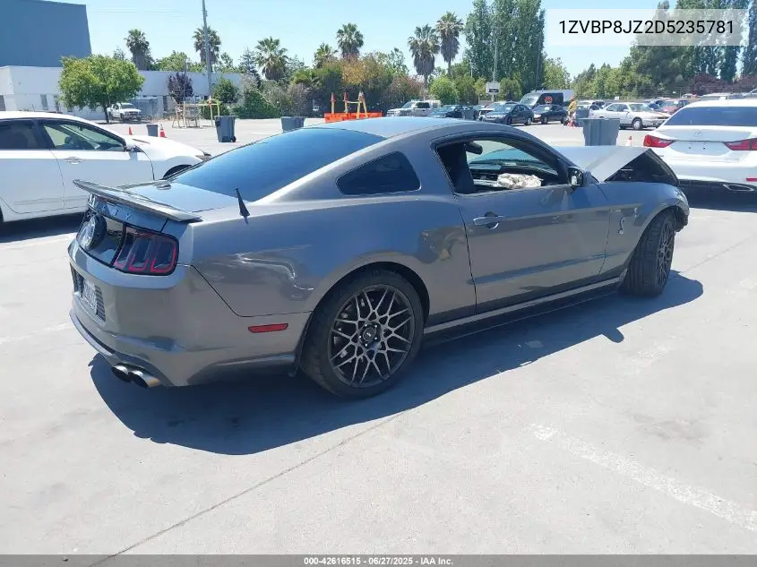 2013 Ford Shelby Gt500 VIN: 1ZVBP8JZ2D5235781 Lot: 42616515