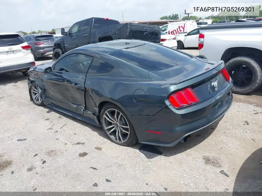 2016 Ford Mustang Ecoboost VIN: 1FA6P8TH7G5269301 Lot: 42613087