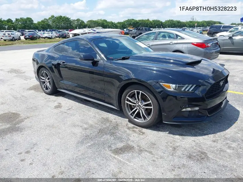 2017 Ford Mustang Ecoboost VIN: 1FA6P8TH0H5328223 Lot: 41956269