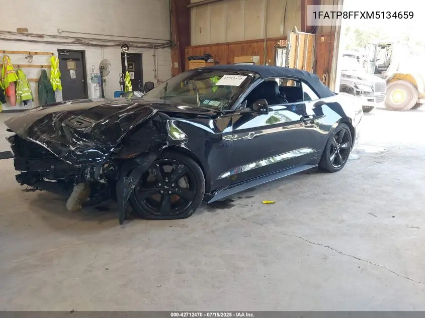2021 Ford Mustang Gt Premium VIN: 1FATP8FFXM5134659 Lot: 42712470