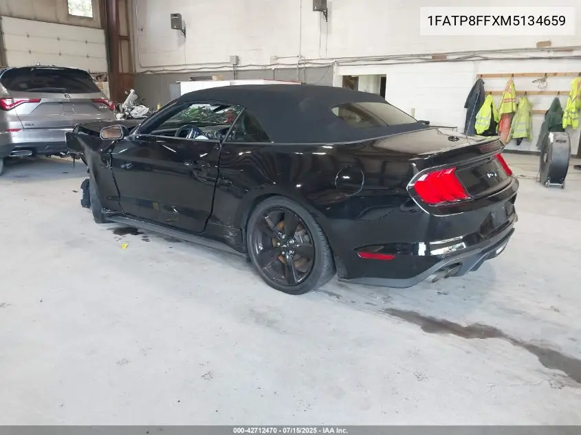 2021 Ford Mustang Gt Premium VIN: 1FATP8FFXM5134659 Lot: 42712470