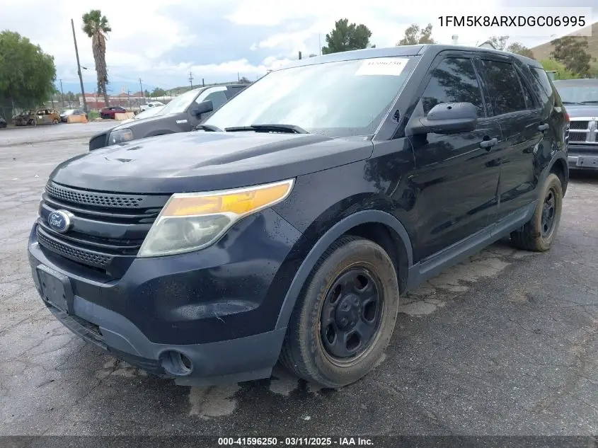 2013 Ford Police Interceptor VIN: 1FM5K8ARXDGC06995 Lot: 41596250