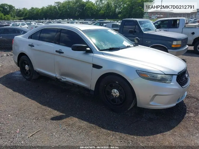 2013 Ford Police Interceptor VIN: 1FAHP2MK7DG212791 Lot: 42474579
