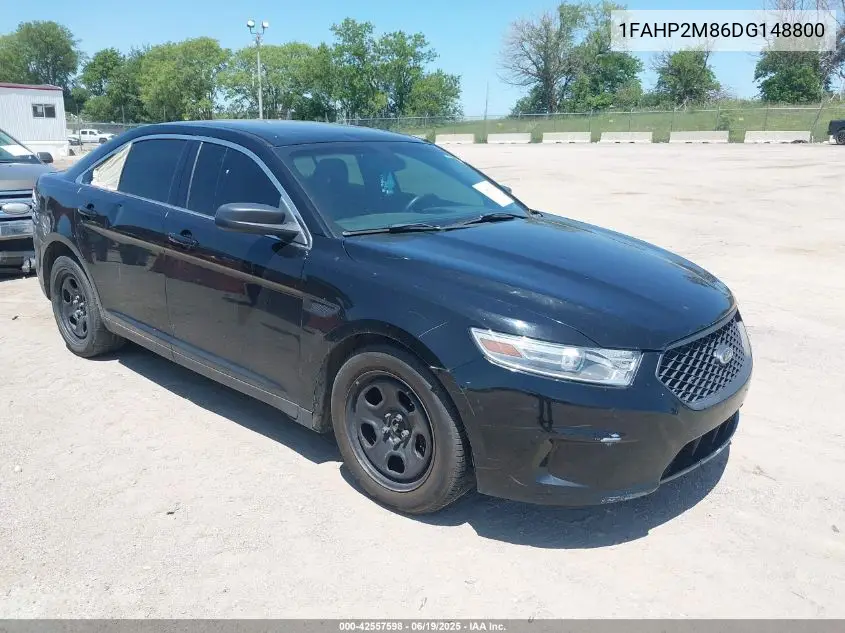 2013 Ford Police Interceptor VIN: 1FAHP2M86DG148800 Lot: 42557598