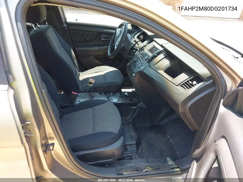 2013 Ford Police Interceptor VIN: 1FAHP2M80DG201734 Lot: 42614586