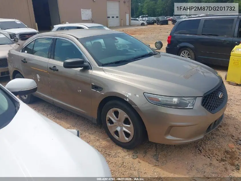 2013 Ford Police Interceptor VIN: 1FAHP2M87DG201732 Lot: 42614703