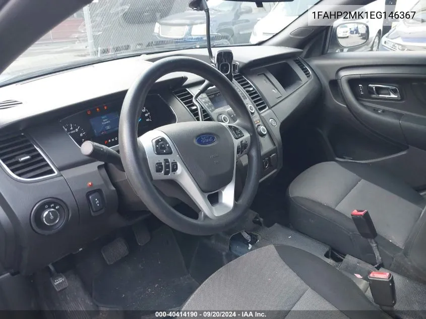 2014 Ford Police Interceptor VIN: 1FAHP2MK1EG146367 Lot: 40414190