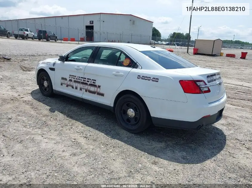 2014 Ford Police Interceptor VIN: 1FAHP2L88EG138210 Lot: 42474460