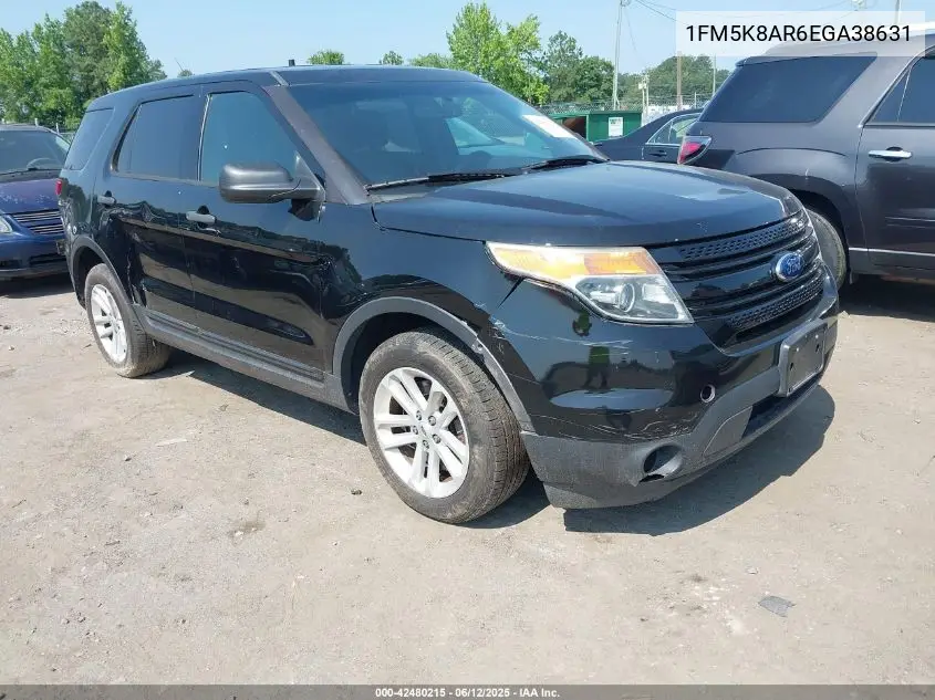 2014 Ford Police Interceptor VIN: 1FM5K8AR6EGA38631 Lot: 42480215