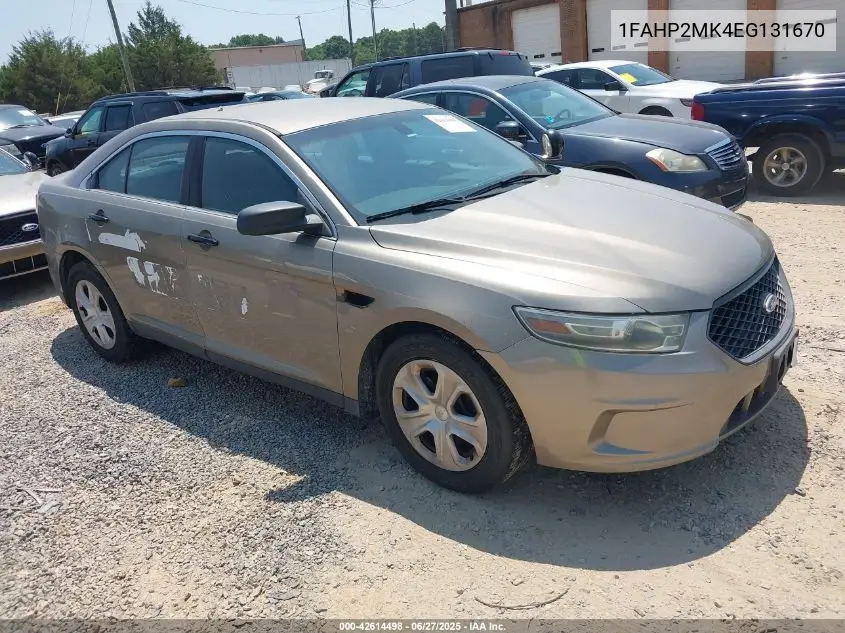 2014 Ford Police Interceptor VIN: 1FAHP2MK4EG131670 Lot: 42614498