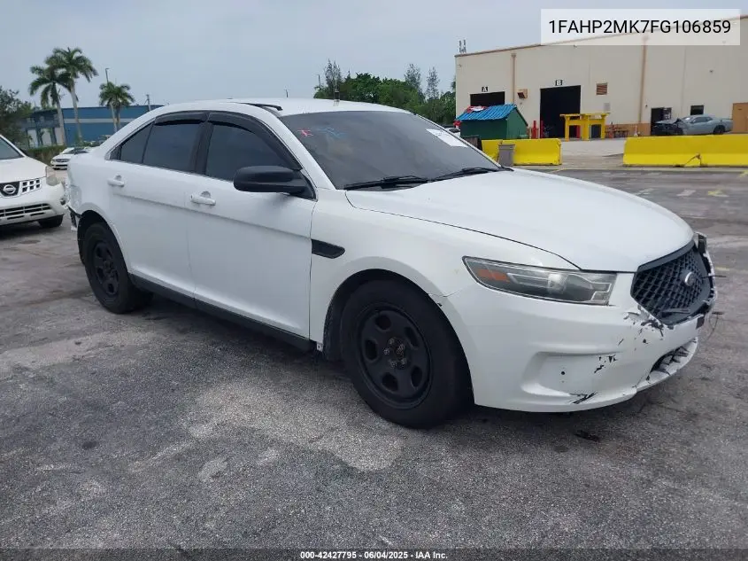 2015 Ford Police Interceptor VIN: 1FAHP2MK7FG106859 Lot: 42427795