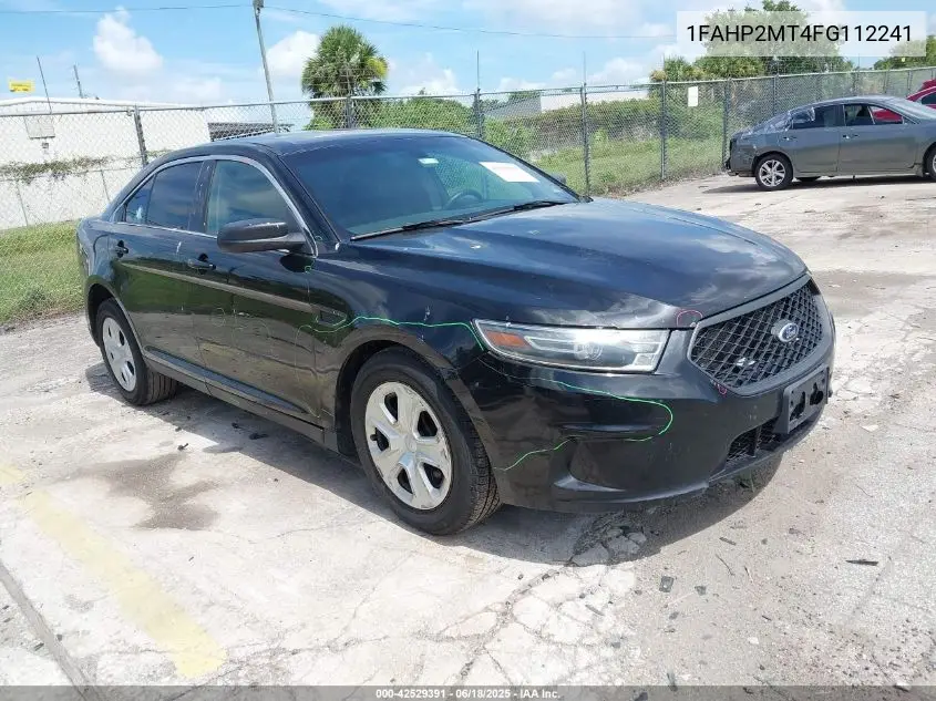 2015 Ford Police Interceptor VIN: 1FAHP2MT4FG112241 Lot: 42529391
