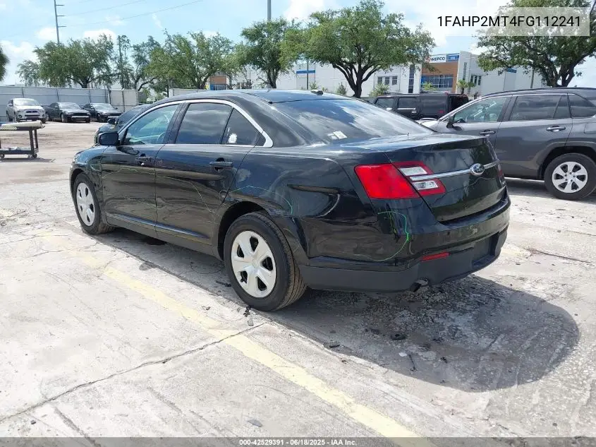 2015 Ford Police Interceptor VIN: 1FAHP2MT4FG112241 Lot: 42529391