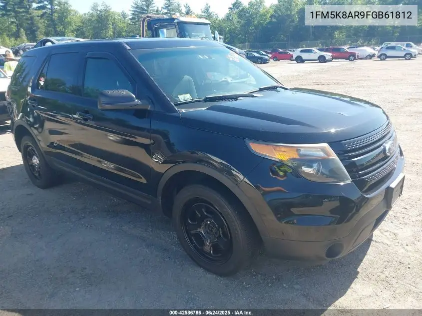 2015 Ford Police Interceptor VIN: 1FM5K8AR9FGB61812 Lot: 42586786