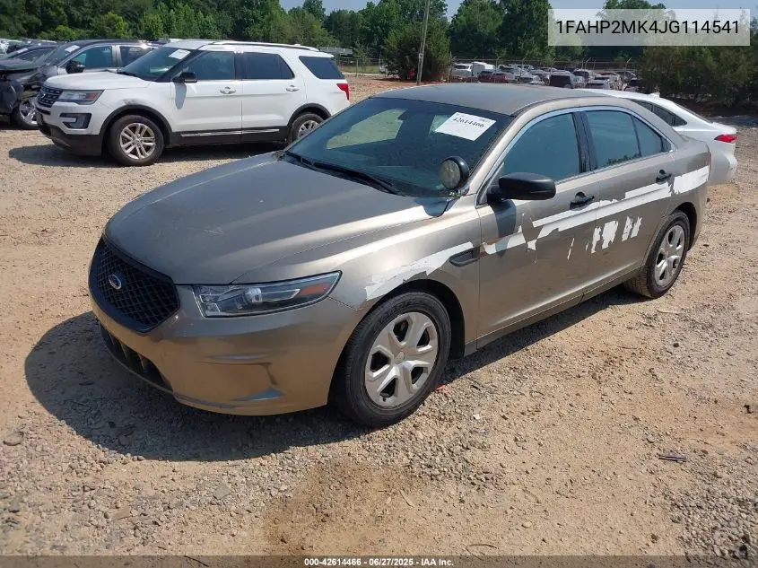 2018 Ford Police Interceptor VIN: 1FAHP2MK4JG114541 Lot: 42614466