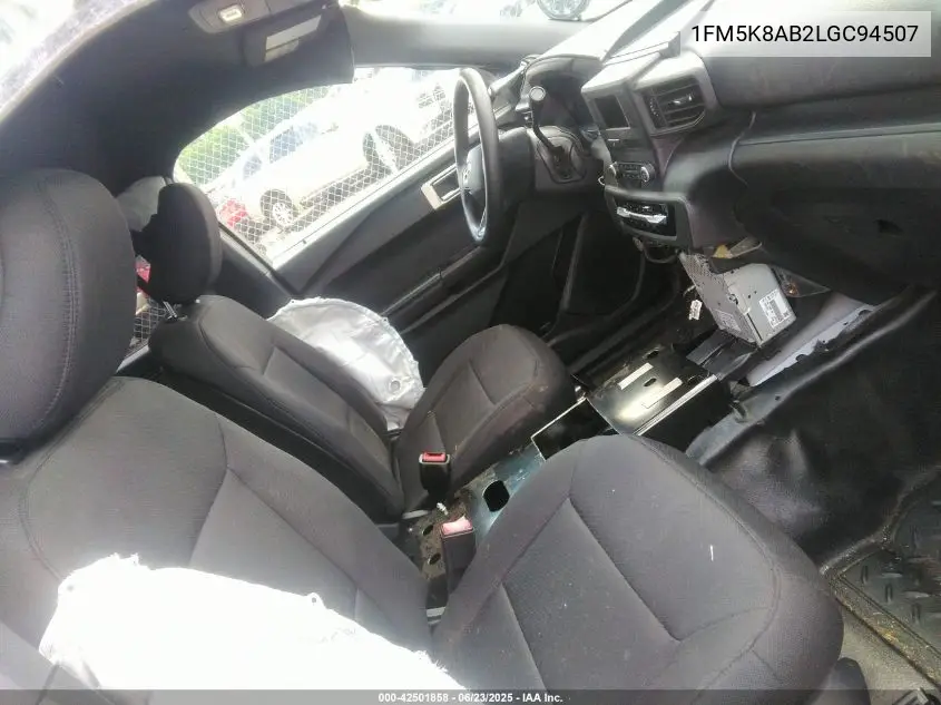 2020 Ford Police Interceptor VIN: 1FM5K8AB2LGC94507 Lot: 42501858