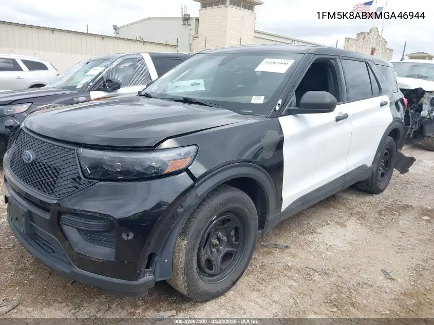 2021 Ford Police Interceptor VIN: 1FM5K8ABXMGA46944 Lot: 42087400