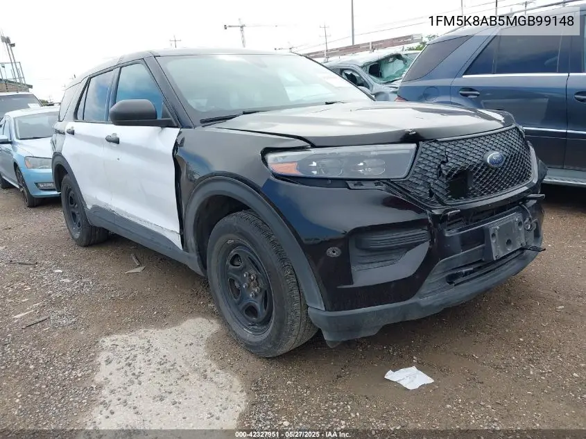 2021 Ford Police Interceptor VIN: 1FM5K8AB5MGB99148 Lot: 42327951
