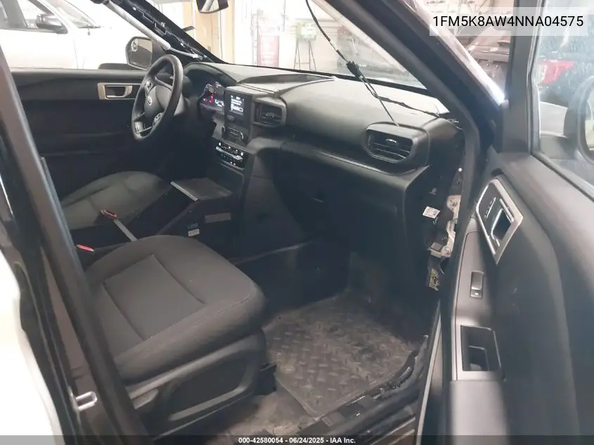 2022 Ford Police Interceptor VIN: 1FM5K8AW4NNA04575 Lot: 42580054