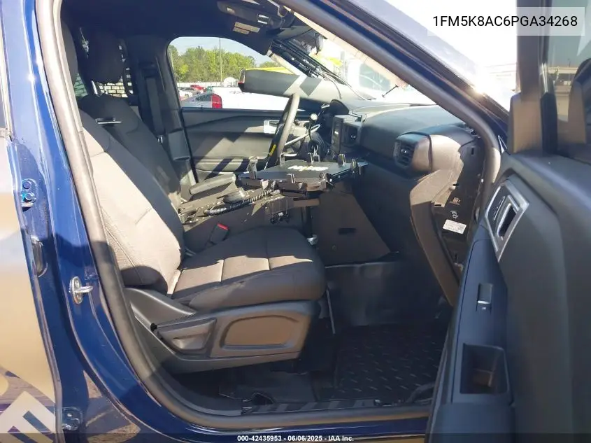2023 Ford Police Interceptor VIN: 1FM5K8AC6PGA34268 Lot: 42435953