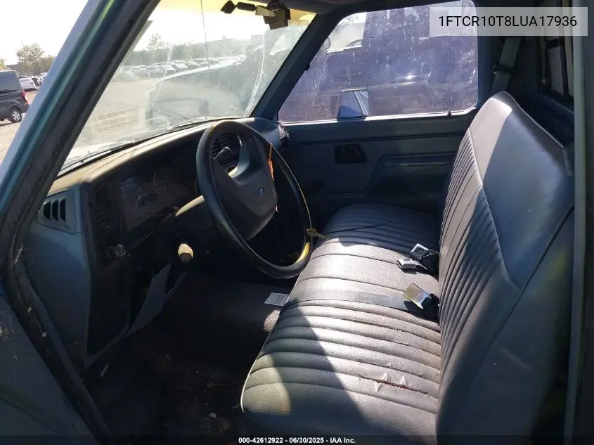 1990 Ford Ranger VIN: 1FTCR10T8LUA17936 Lot: 42612922