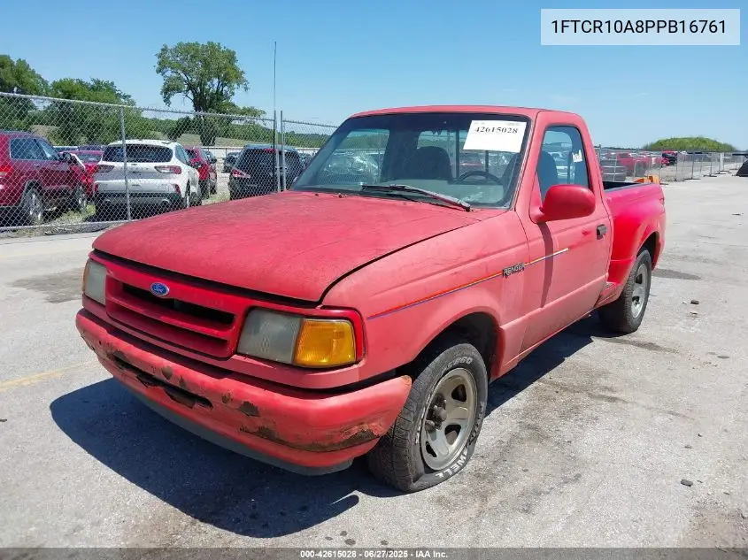 1993 Ford Ranger VIN: 1FTCR10A8PPB16761 Lot: 42615028