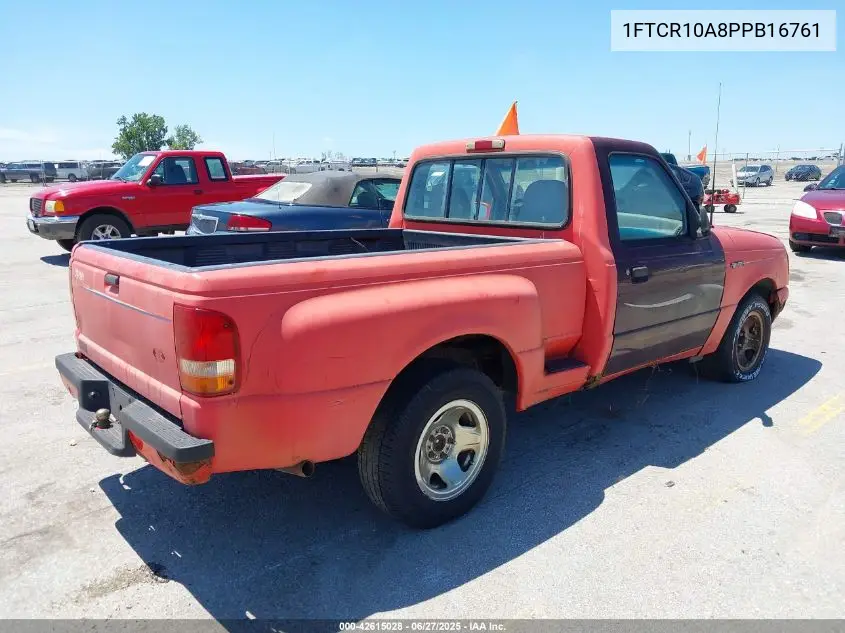 1993 Ford Ranger VIN: 1FTCR10A8PPB16761 Lot: 42615028