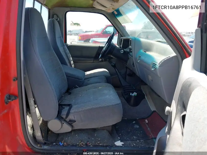 1993 Ford Ranger VIN: 1FTCR10A8PPB16761 Lot: 42615028