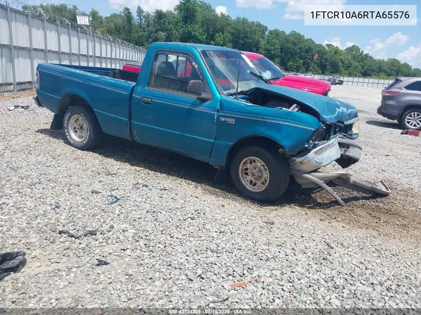 1994 Ford Ranger VIN: 1FTCR10A6RTA65576 Lot: 42724309