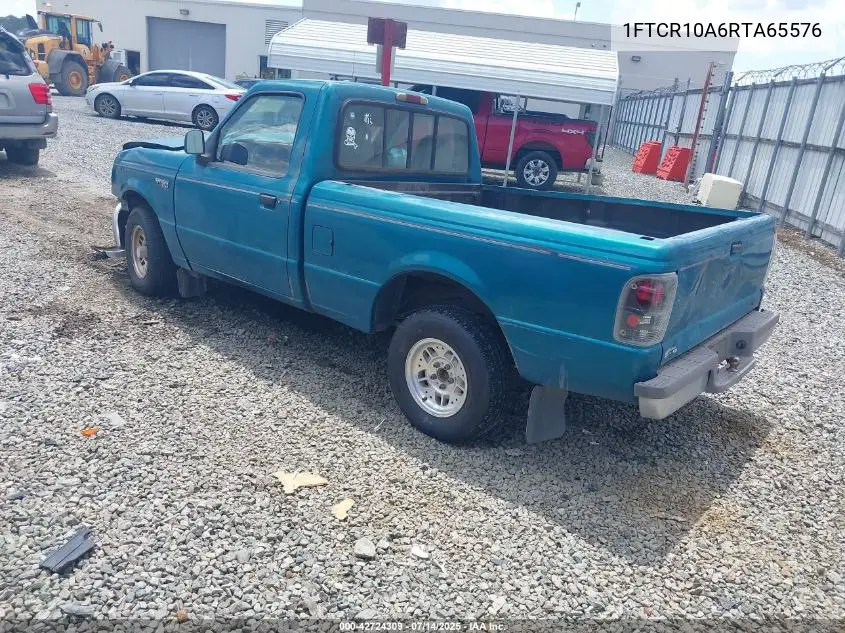 1994 Ford Ranger VIN: 1FTCR10A6RTA65576 Lot: 42724309