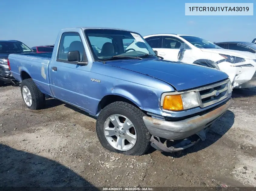 1997 Ford Ranger VIN: 1FTCR10U1VTA43019 Lot: 42600231