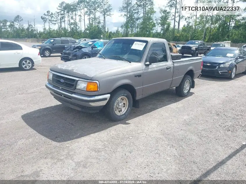 1997 Ford Ranger Splash/Xl/Xlt VIN: 1FTCR10A9VUA22337 Lot: 42743593