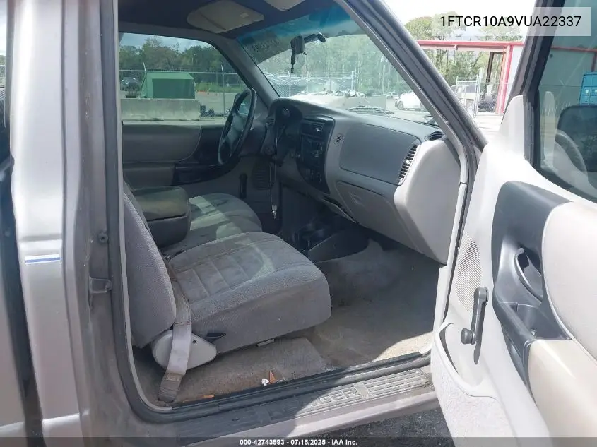 1997 Ford Ranger Splash/Xl/Xlt VIN: 1FTCR10A9VUA22337 Lot: 42743593