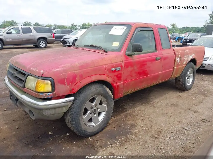 1997 Ford Ranger Splash/Stx/Xlt VIN: 1FTDR15X7VPA55241 Lot: 42745977