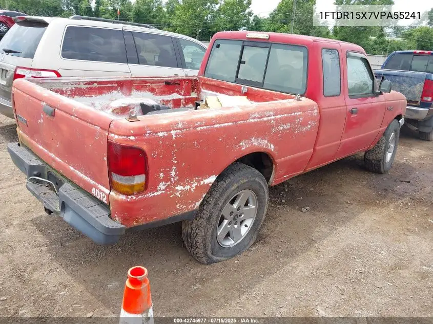 1997 Ford Ranger Splash/Stx/Xlt VIN: 1FTDR15X7VPA55241 Lot: 42745977