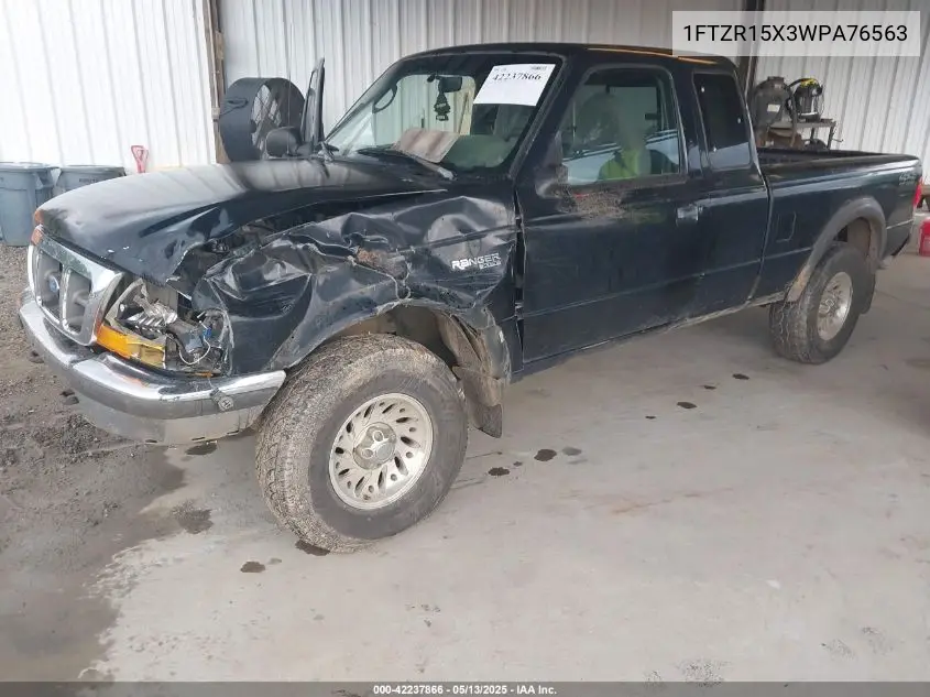 1998 Ford Ranger Splash/Xl/Xlt VIN: 1FTZR15X3WPA76563 Lot: 42237866