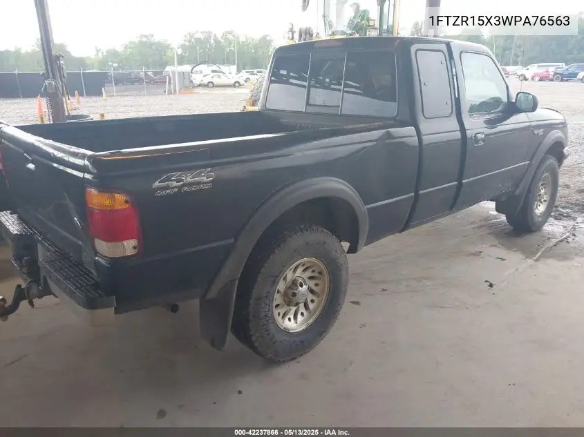 1998 Ford Ranger Splash/Xl/Xlt VIN: 1FTZR15X3WPA76563 Lot: 42237866