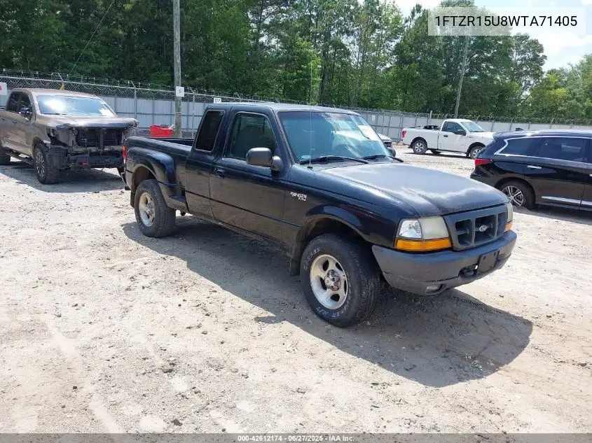 1998 Ford Ranger Splash/Xl/Xlt VIN: 1FTZR15U8WTA71405 Lot: 42612174