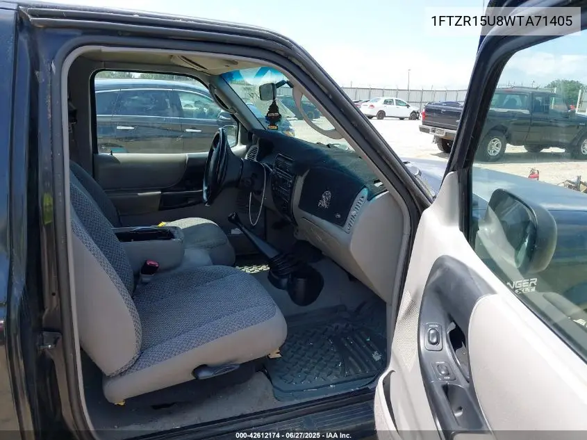 1998 Ford Ranger Splash/Xl/Xlt VIN: 1FTZR15U8WTA71405 Lot: 42612174