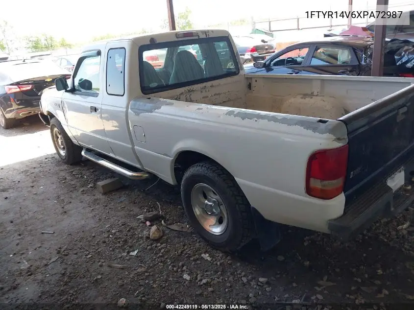 1999 Ford Ranger Xl/Xlt VIN: 1FTYR14V6XPA72987 Lot: 42249119