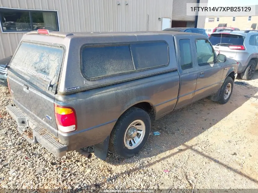 1999 Ford Ranger Xl/Xlt VIN: 1FTYR14V7XPB25129 Lot: 42607632