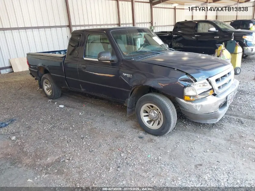 1999 Ford Ranger Xl/Xlt VIN: 1FTYR14VXXTB13838 Lot: 42745359